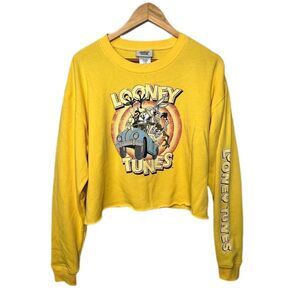 Small Crop Looney Tunes Sweater, Jerry Leigh